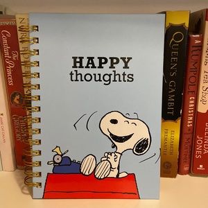 SNOOPY- Happy Thoughts Journal with Lined Paper
